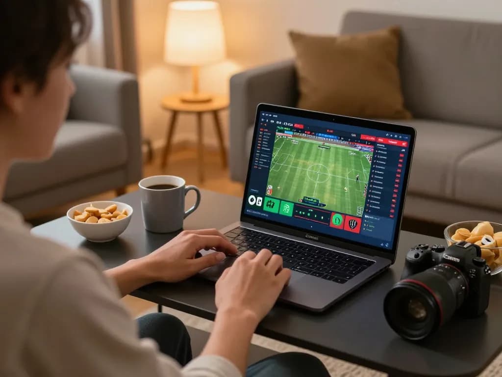 Engage in online sports betting at https://vin88.football/ in a cozy home environment with live match updates.