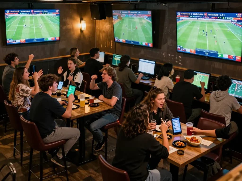 Socolive offers an exciting sports betting experience as fans cheer for live football matches.