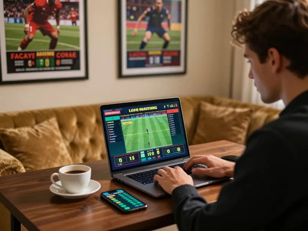 G28 online betting setup shows player making bets on exciting sports events.