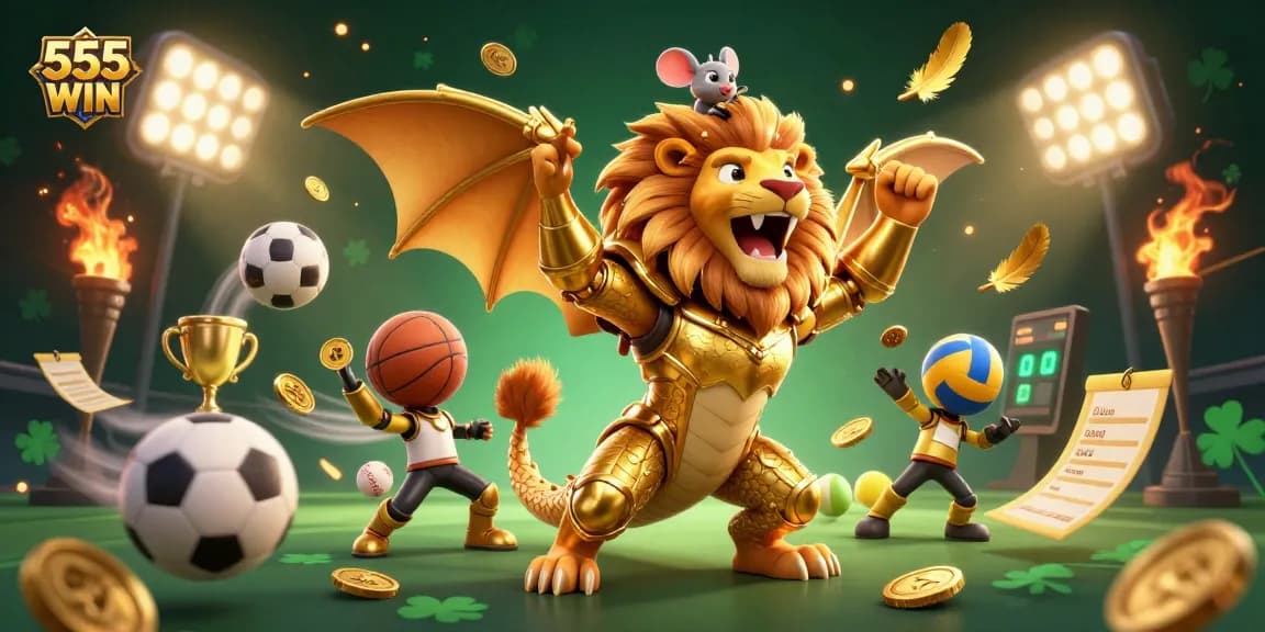 Bet on thrilling games at 555 WIN while enjoying a vibrant 3D casino atmosphere.