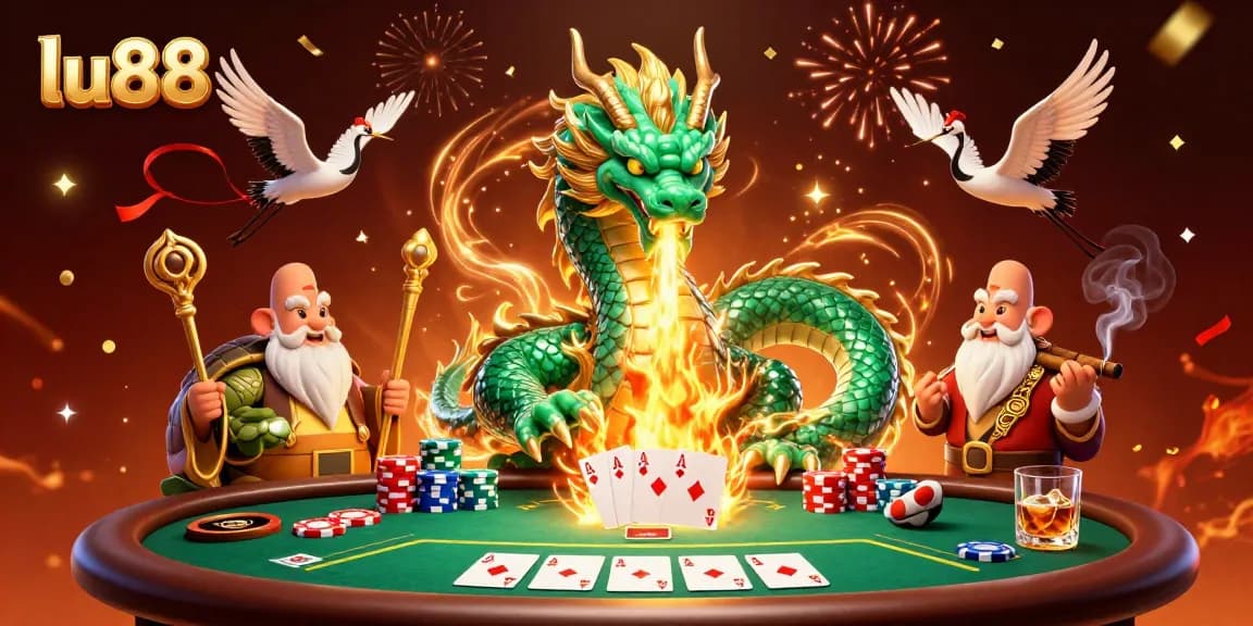 Experience thrilling poker action at lu88 with dynamic gaming elements and mythical characters.