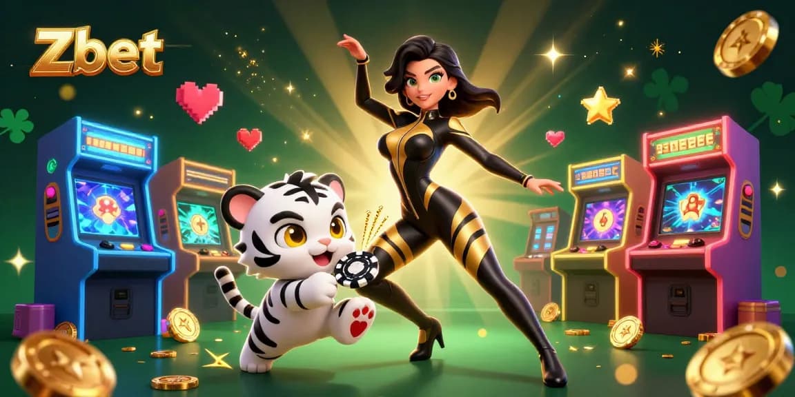 Zbet offers thrilling gaming experiences with vibrant visuals and immersive casino elements in action.