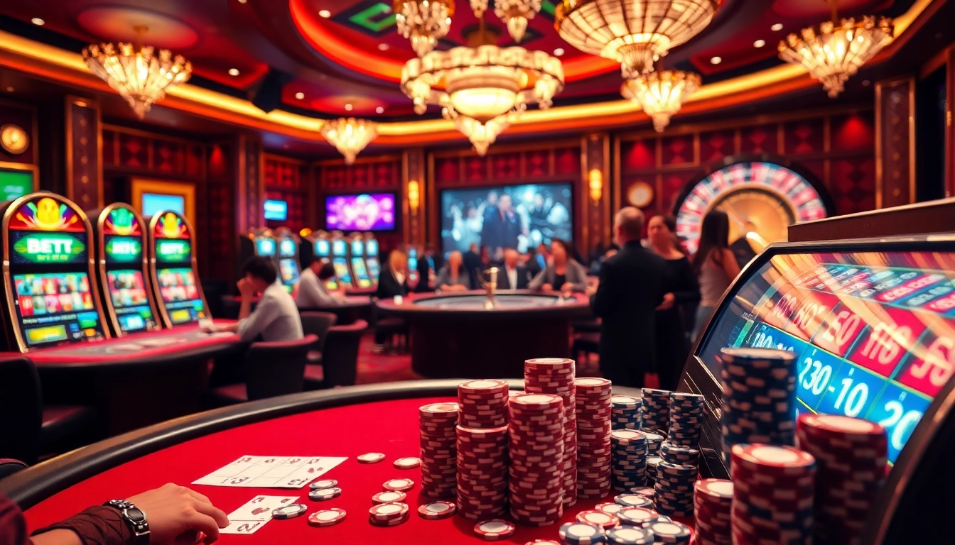 Engage in high-stakes play at https://luongsontv23.com/, featuring luxurious casino elements and poker excitement.
