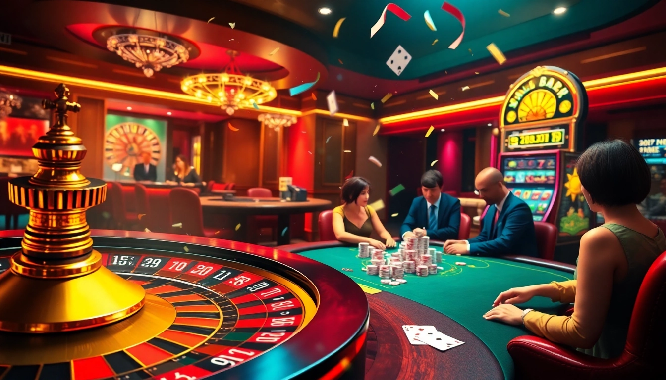 Experience the excitement of winning at vb88 casino with lively slot machines and poker action.