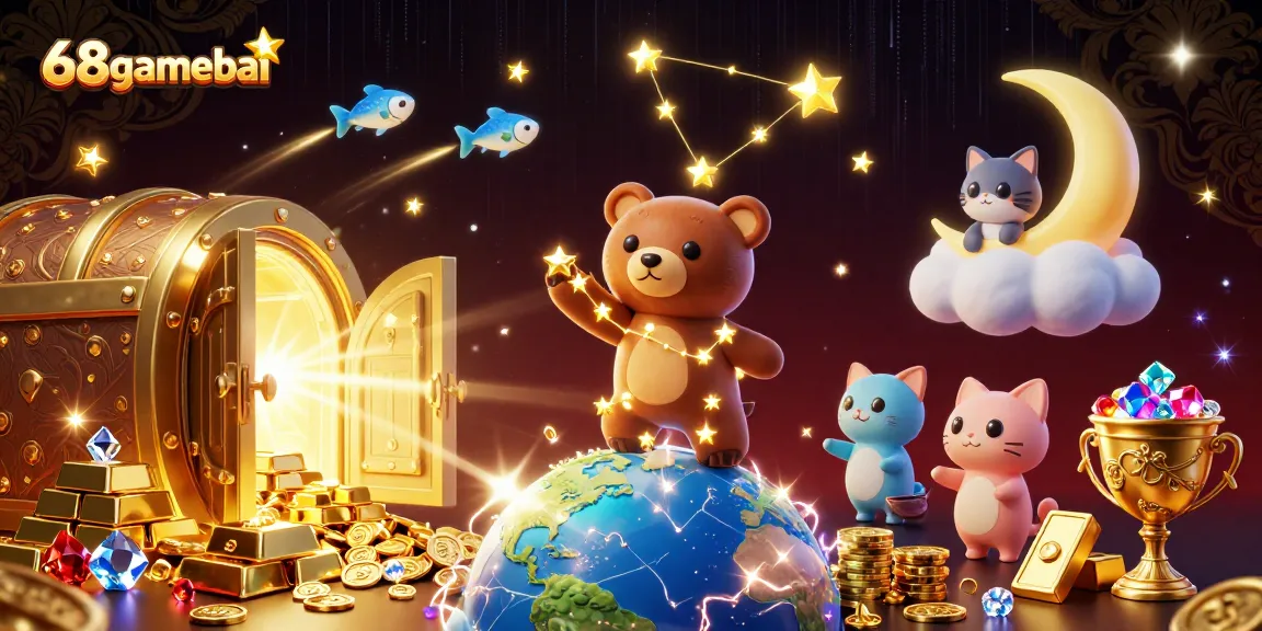 Experience the thrill of winning at 68gamebai in this vibrant digital casino scene.