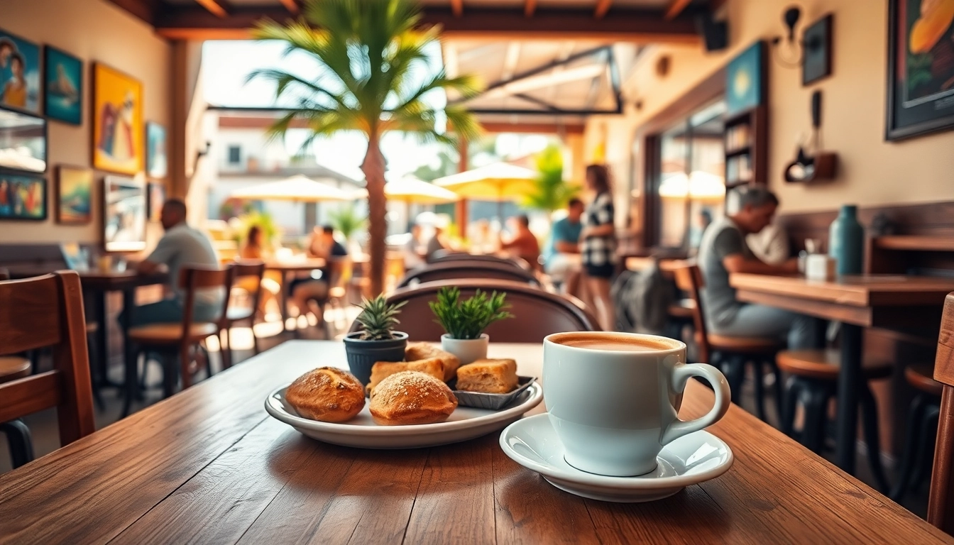 Savourez une tasse de café dans un Coffee shop lloret de mar avec une ambiance chaleureuse.