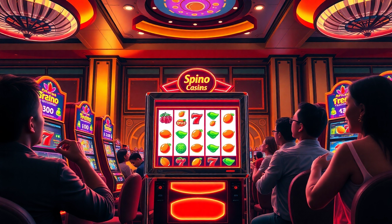 Experience the thrill of slot deposit pulsa at an upscale online casino with vibrant slot games.