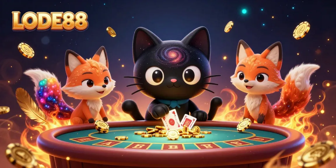 Experience thrilling games at LODE88, with captivating visuals and action-packed gambling scenes.