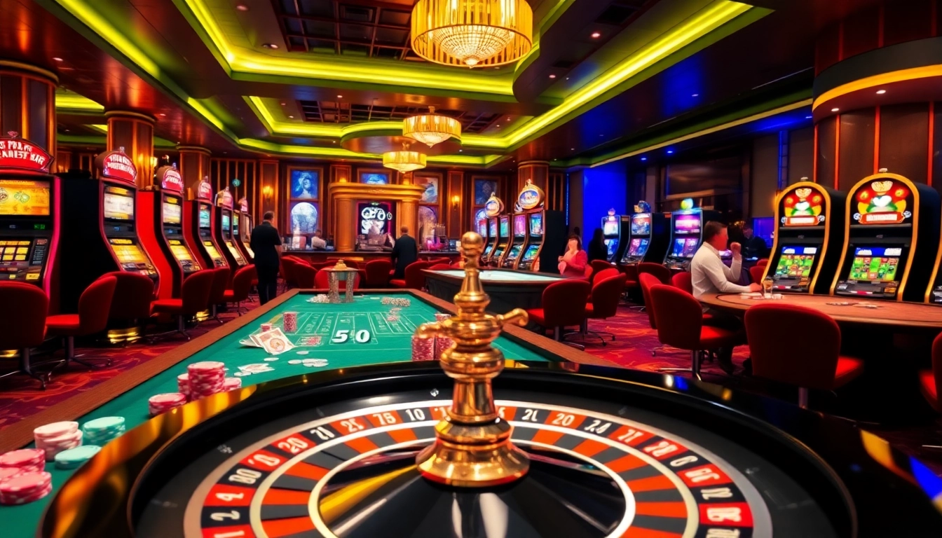 Engage in thrilling gameplay at go99 with vibrant roulette and slot machines.