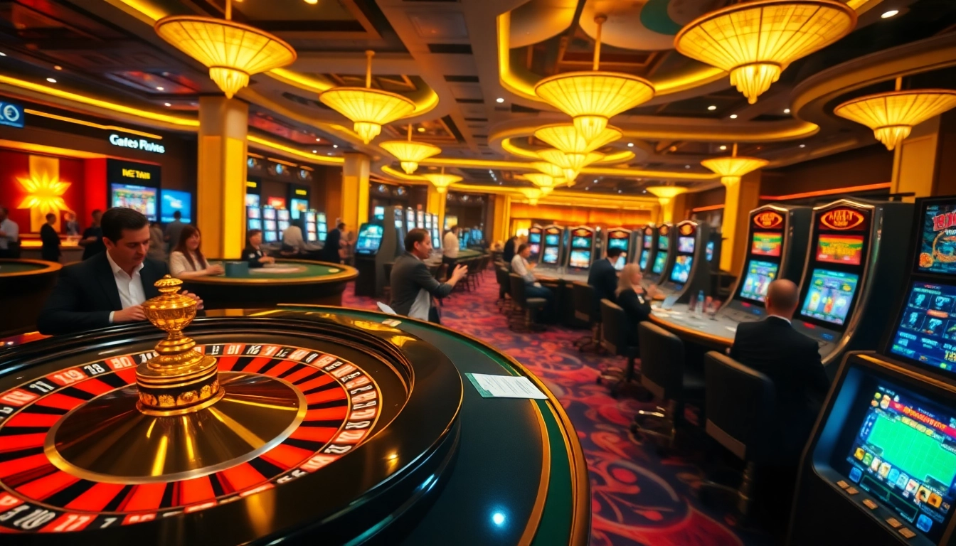 Experience the excitement of oxbet with vibrant casino games, thrilling players, and elegant environments.