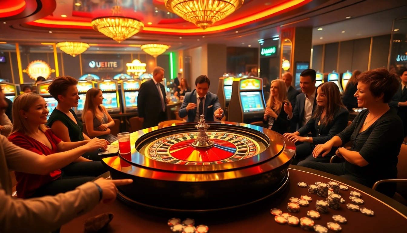Experience thrilling gameplay at LU88's vibrant casino with roulette, poker, and slots.