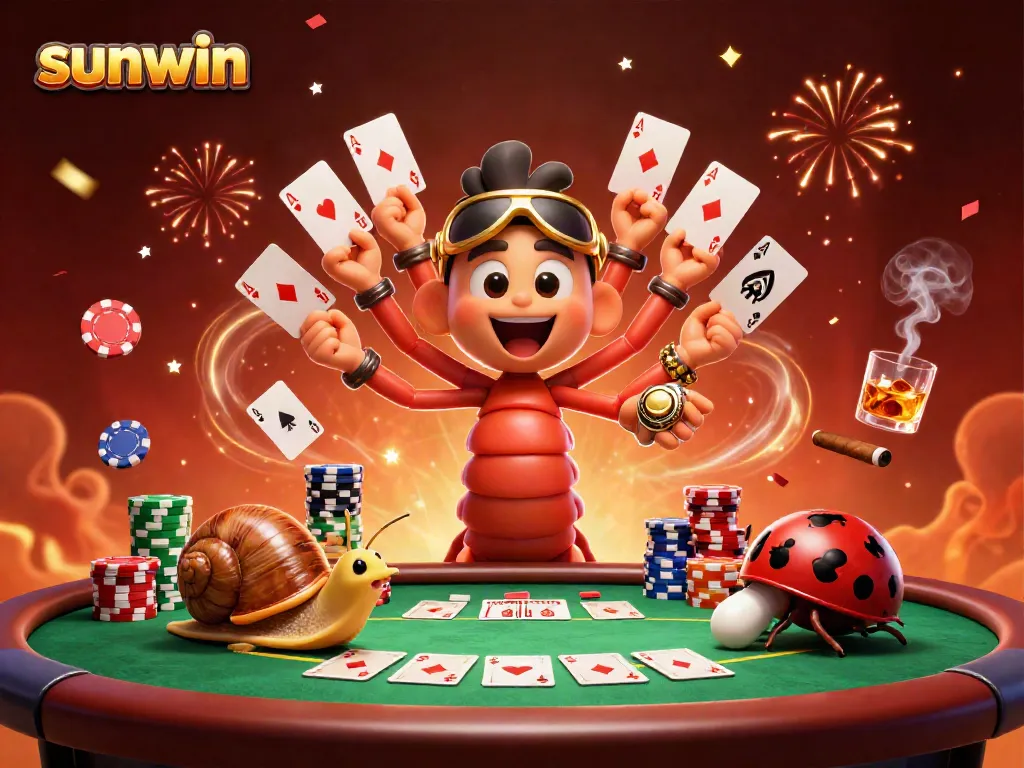 Experience thrilling gameplay at sunwin with exciting cards and vibrant casino elements.