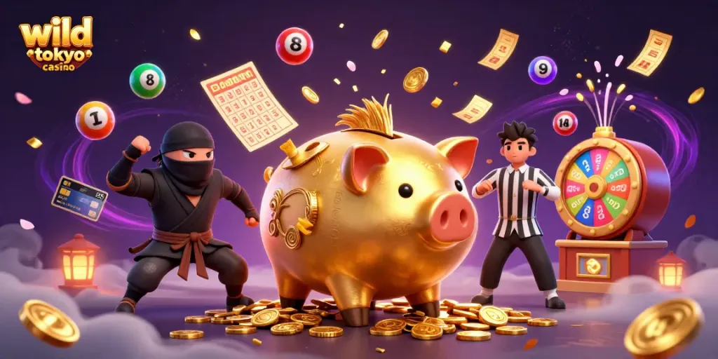 Engage with vibrant games at wild tokyo casino featuring dynamic characters and rich casino elements.