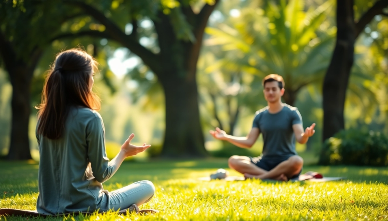 Enhance your mental wellness with a wellness coach leading mindful meditation in nature.
