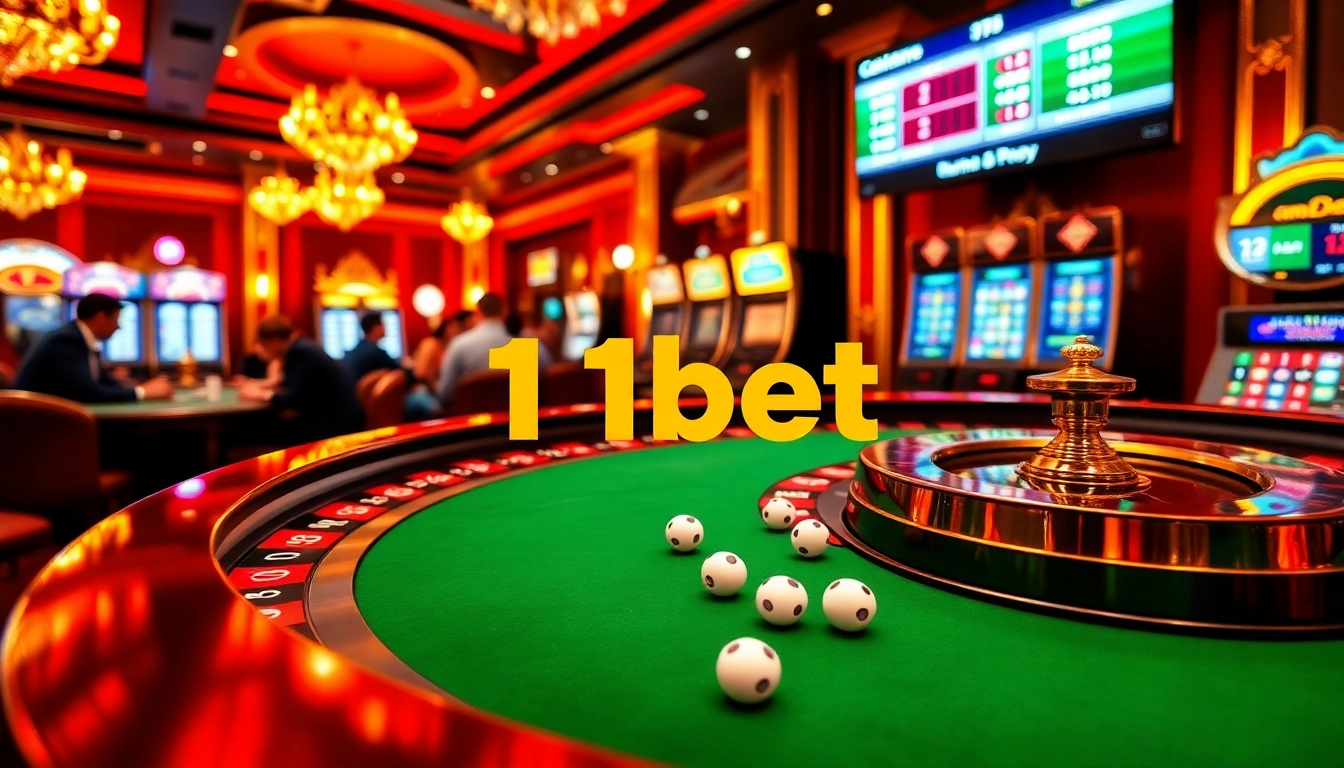 Experience thrilling gameplay at 11bet, with vibrant casino action and excitement in every corner.