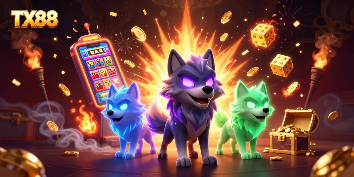 Experience the thrill of winning with TX88 in a vibrant online casino setting.