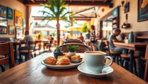 Savourez une tasse de café dans un Coffee shop lloret de mar avec une ambiance chaleureuse.