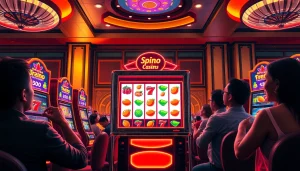Experience the thrill of slot deposit pulsa at an upscale online casino with vibrant slot games.