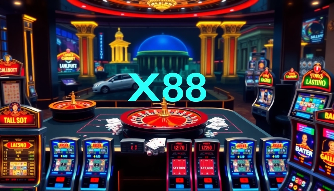 Experience thrilling gaming at XX88 with high-stakes poker and slot machines.