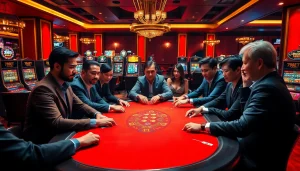 Experience the excitement at https://789beta2.com/ with lively poker action in an elegant casino setting.