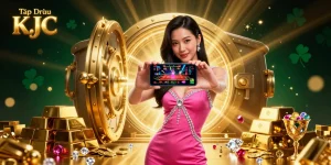 Engage with Tập Đoàn KJC’s vibrant live dealer experience amidst a dazzling casino atmosphere.