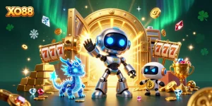 Experience thrilling gameplay at XO88 with vibrant characters and dazzling casino elements.