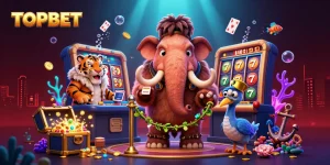 Engage with TOPBET and experience thrilling casino adventures in this vibrant scene.