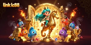 Engage with link lc88 in a vibrant treasure-rich casino adventure led by a mermaid princess.